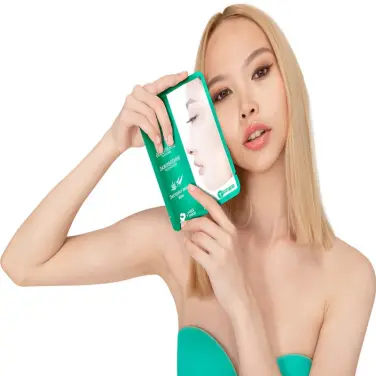 Маска для лица с экстрактом алоэ YAMAGUCHI Aloe Mask