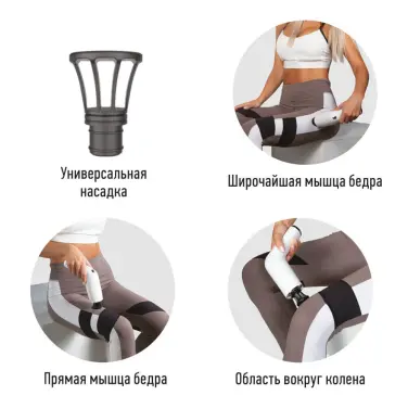 Перкуссионный массажер для тела YAMAGUCHI Massage Gun PRO